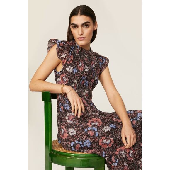 Cleobella Kyah Ankle Dress in Calista Floral - Picture 2 of 16